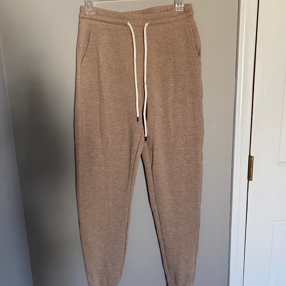 Tan Joggers